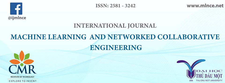  		International Journal of Machine Learning and Networked Collaborative Engineering 					